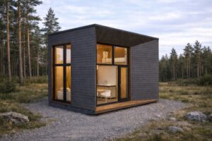 fcefa6c0-8b10-493a-89d4-98e2eda34afd Väikemaja metsa serval